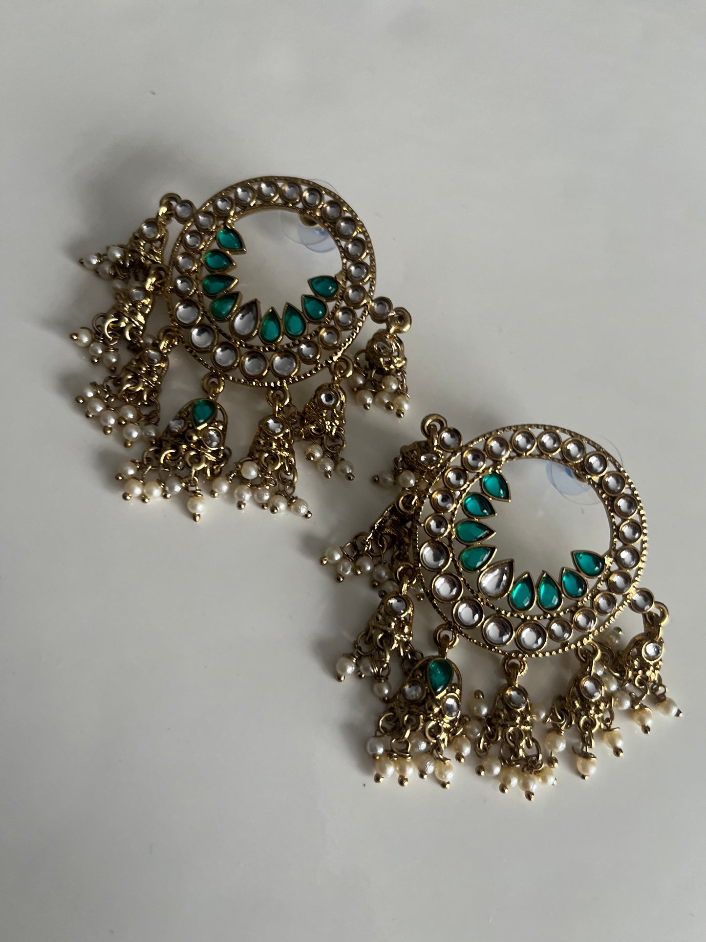 Radiant Round Statement Earrings