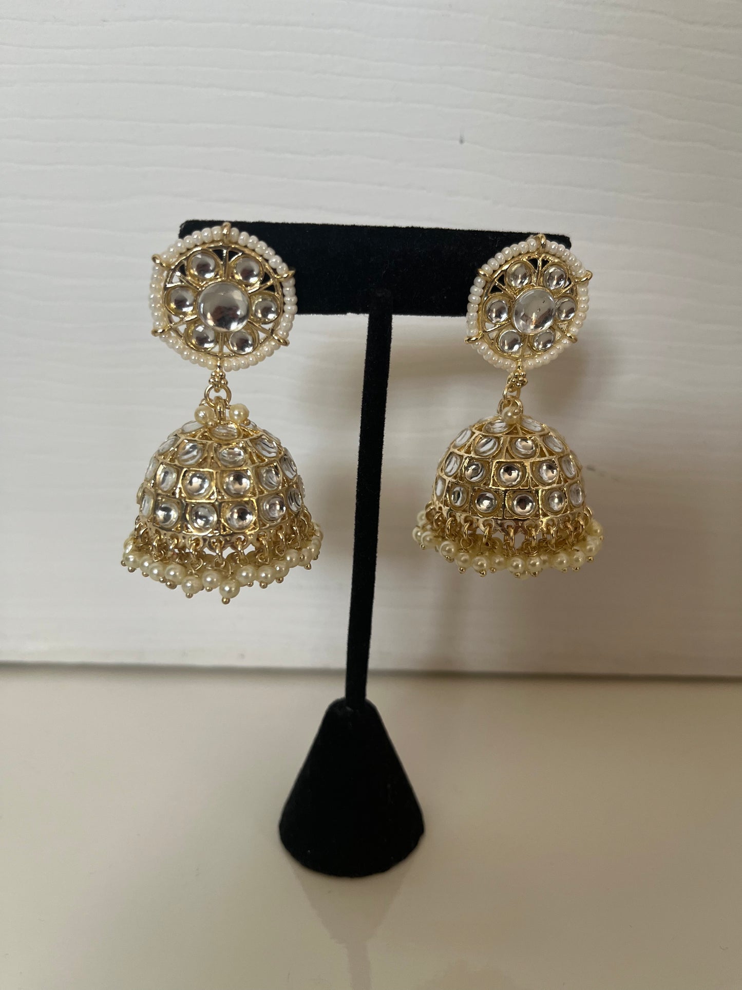 Circle Faux Kundan Jumke
