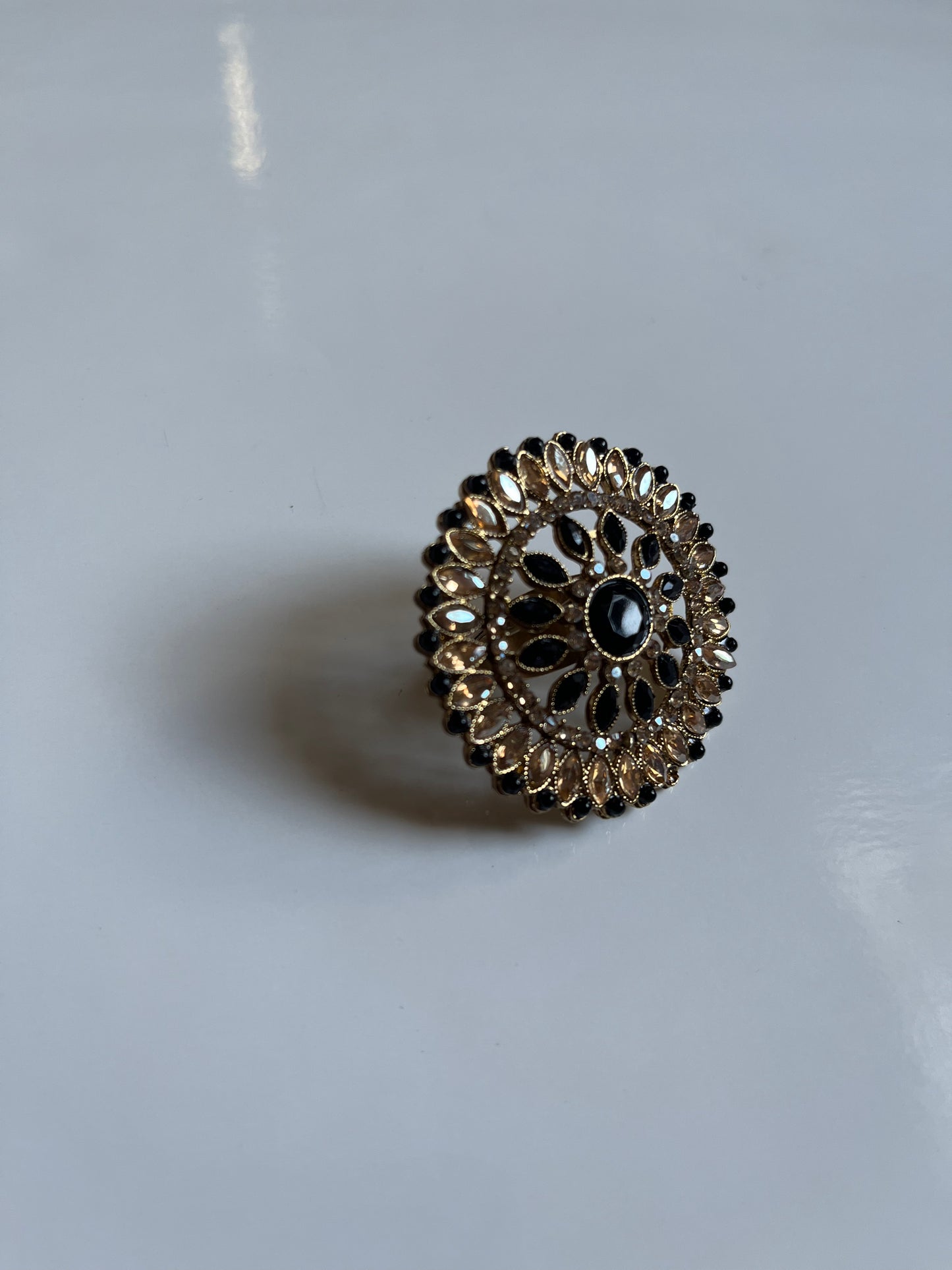 Black Statement Ring