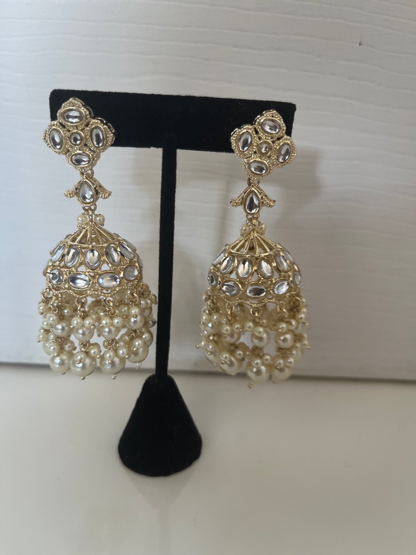Faux Kundan Clover Jumke
