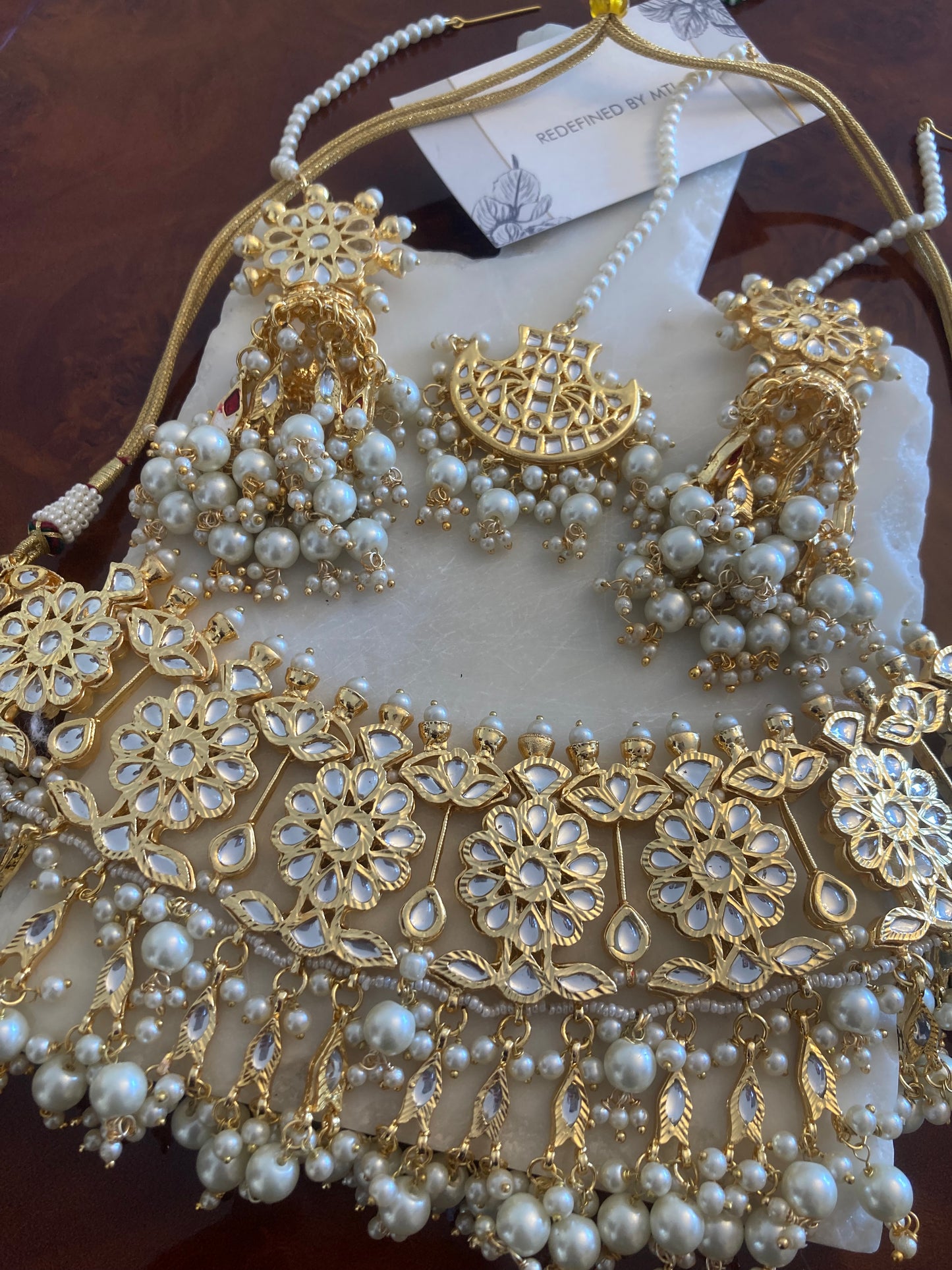 Rani Pearl Bridal Set