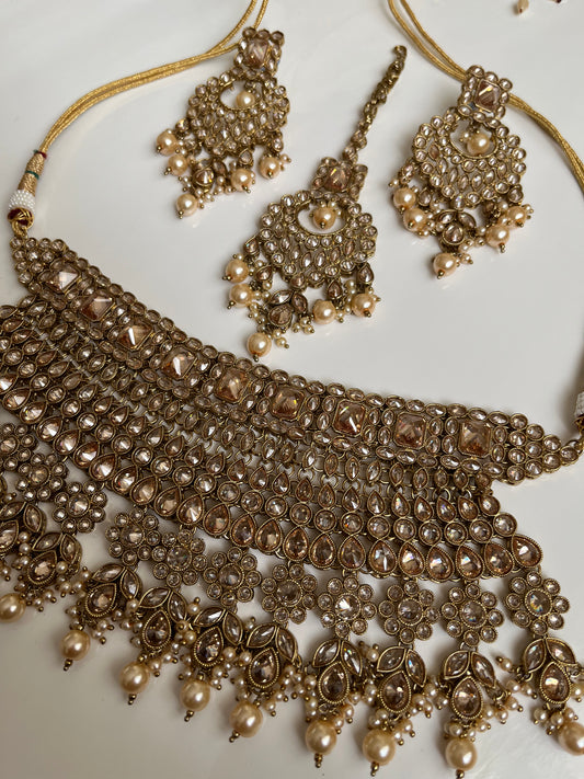 Bridal Drop Necklace Set