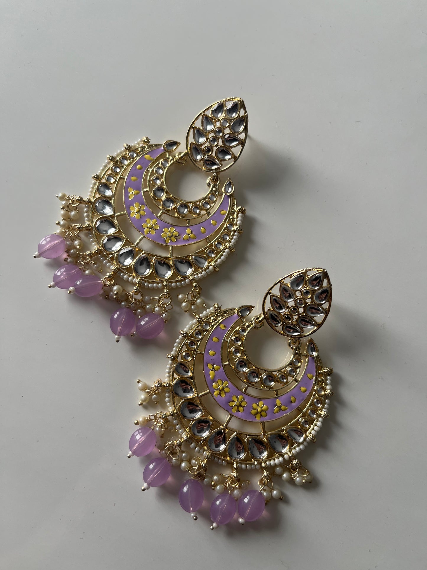 Lavender Pastel Earrings