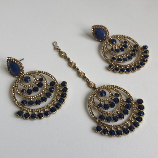 Navy Earring Tikka