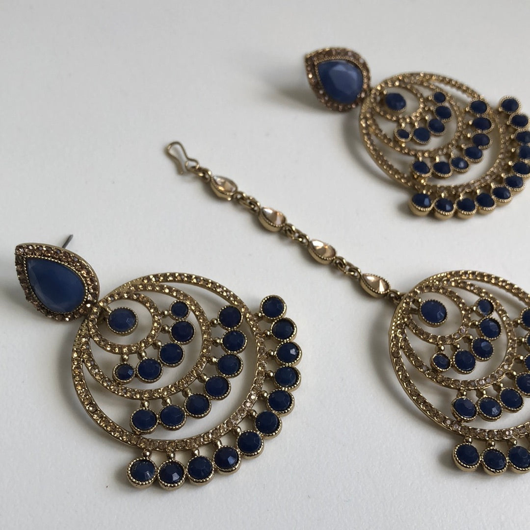 Navy Earring Tikka