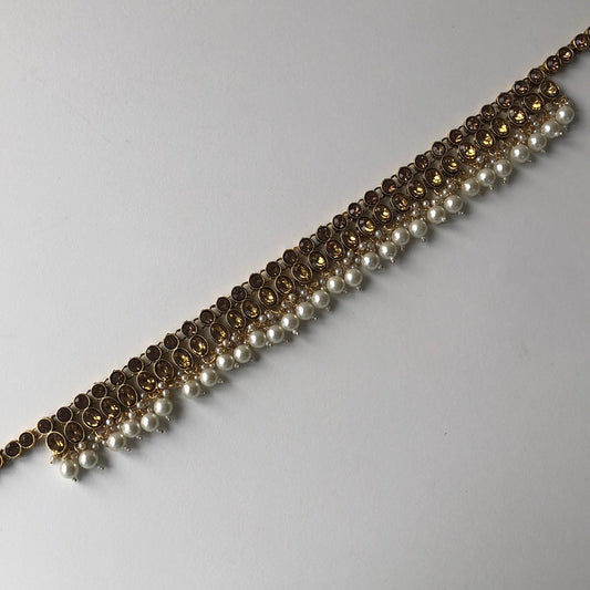 Gold Pearl Waistchain