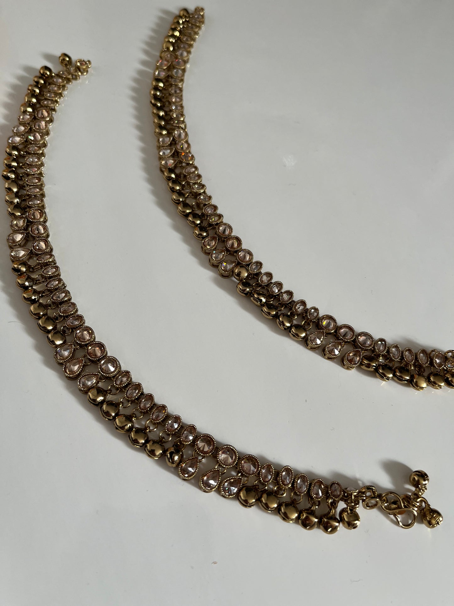 Real Polki Chan Chan Jhanjara Anklets