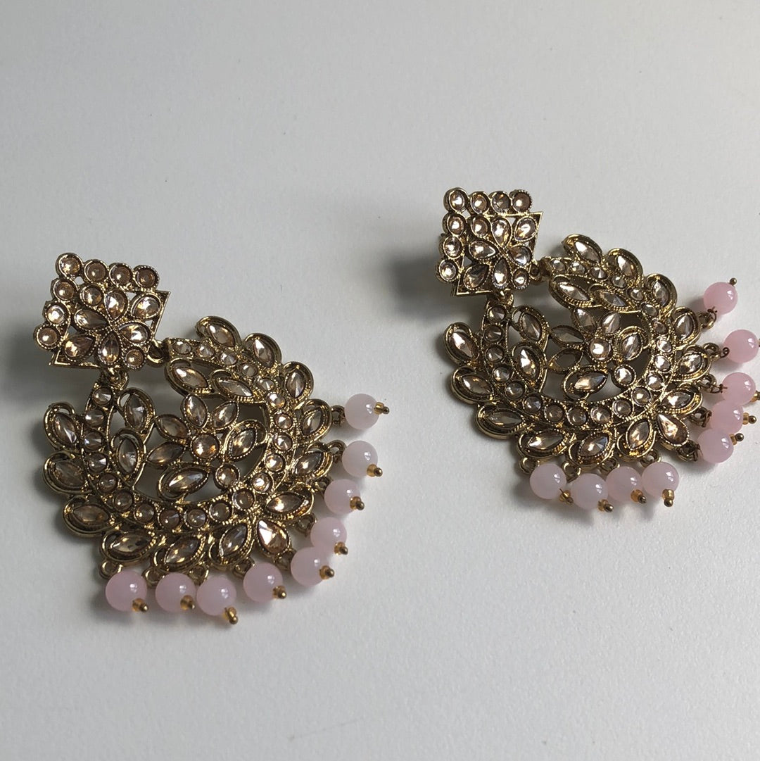 Soft Pink Earring Set