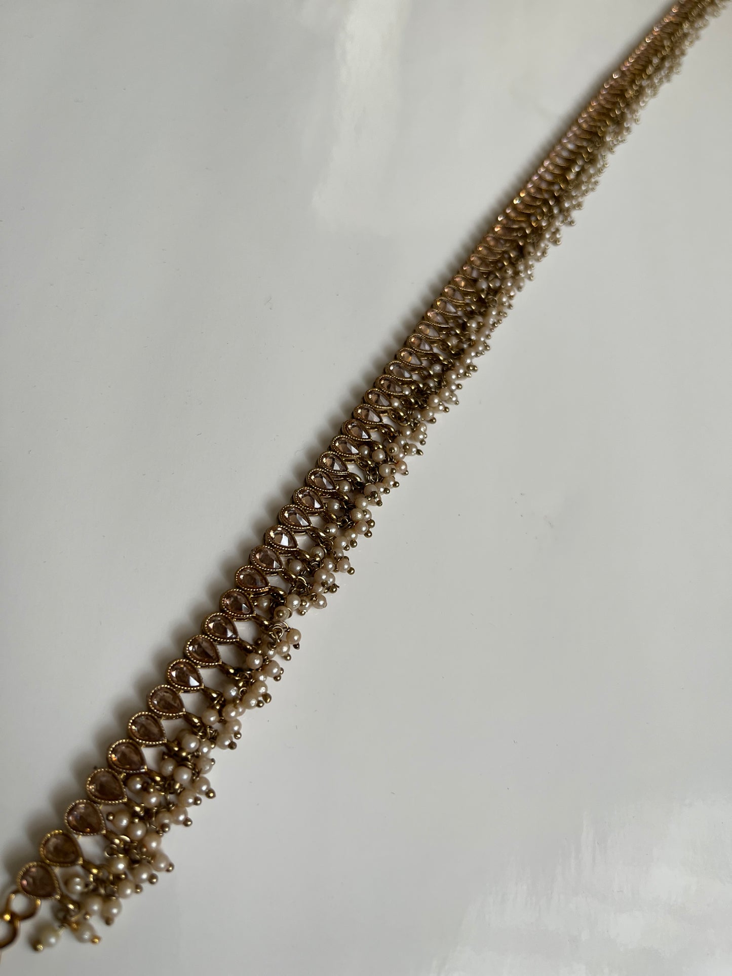 High Quality Teardrop Polki Waistchain