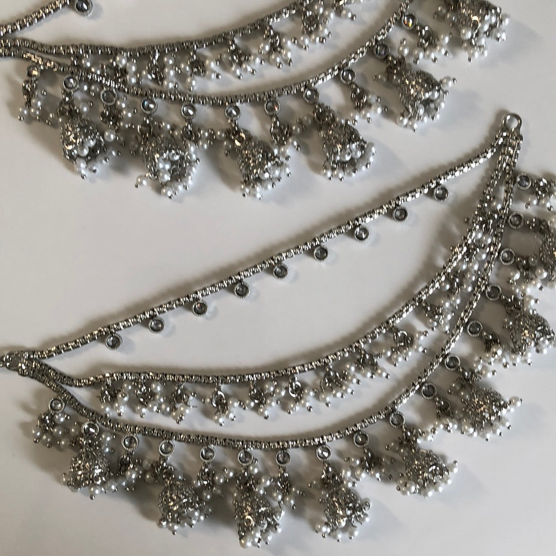 Silver Mini Jumke Sahara Earring Extensions