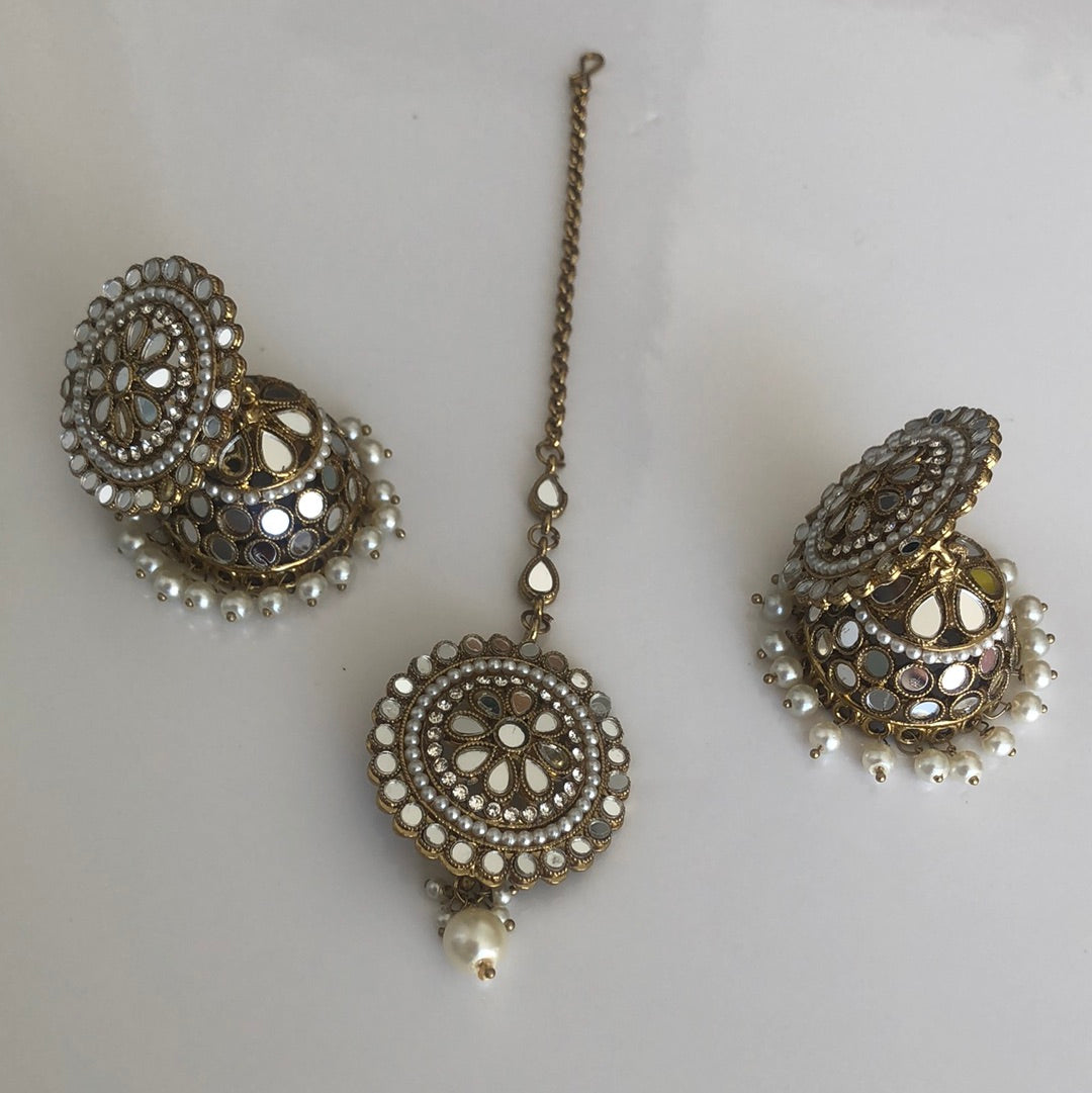 Mirrored Jumke Tikka Set