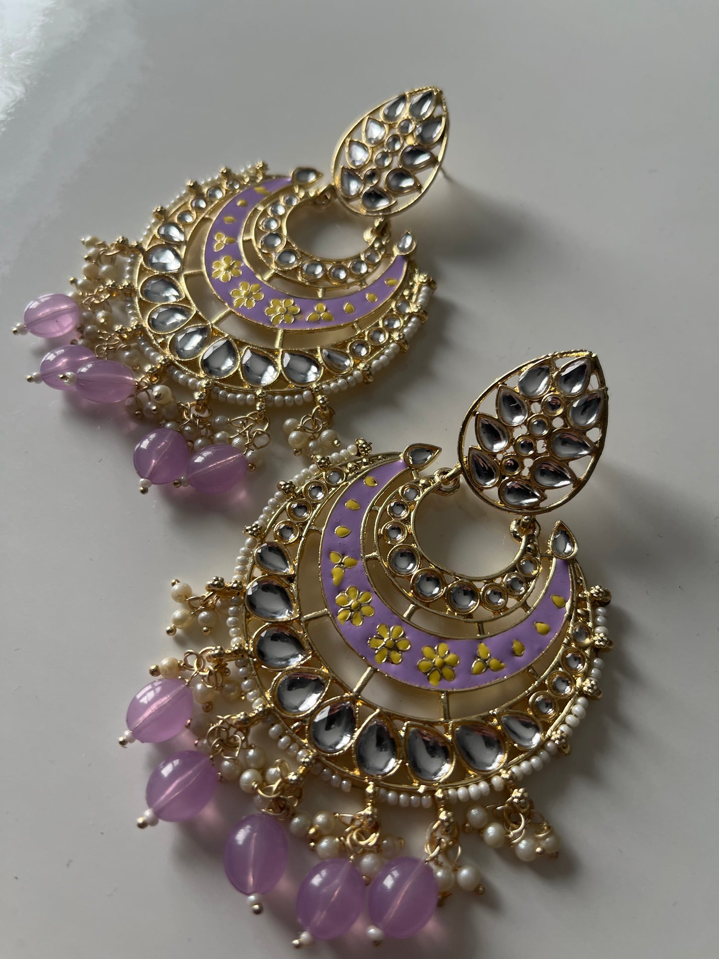 Lavender Pastel Earrings