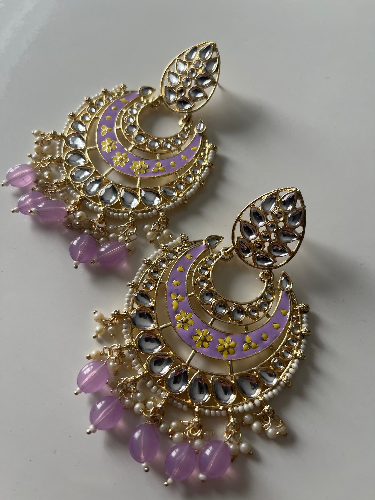 Lavender Pastel Earrings