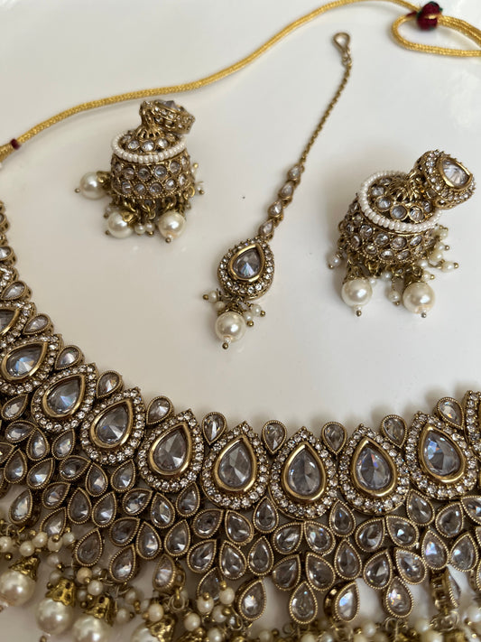 Pakistani Style Gold Set