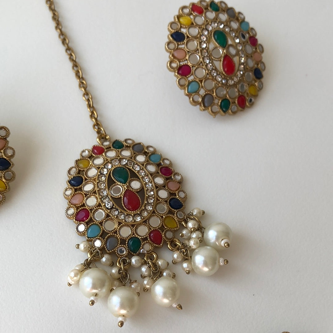 Sangeet Multicolor Choker